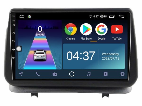 Bizzar ND2 Series 8Core Android14 2+32GB  Renault Clio 2005-2012 Navigation Multimedia Tablet 9" Με Carplay & Android Auto