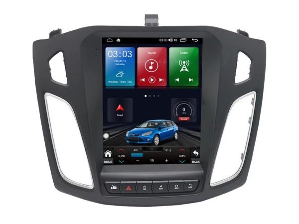 Bizzar Tesla Series 8Core Android13 4+64GB Ford Focus 2012-2018 Navigation Multimedia Tablet 9.7"