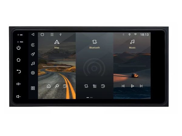 Bizzar OEM Toyota RAV4/Yaris 8core Android12 4+64GB Navigation Multimedia Deckless 7" με Carplay/AndroidAuto