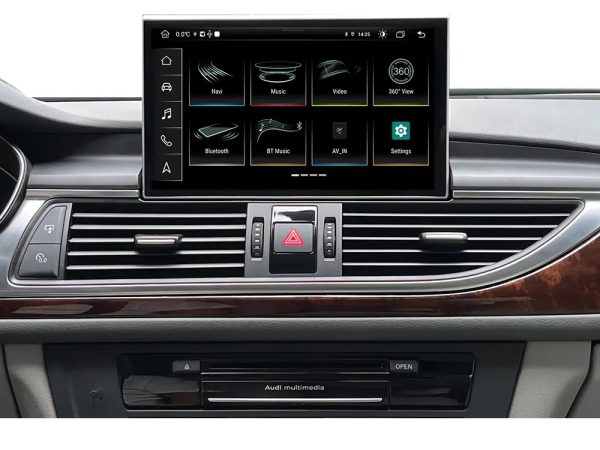 Bizzar Audi A6 2016-2018 (με Εργ.οθόνη 8,4") Android13 8Core (4+64GB) Navigation Multimedia 8,4" HD OEM Style