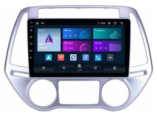 Bizzar Ultra Series Hyundai i20 2012-2014 8core Android13 8+128GB Navigation Multimedia Tablet 9"