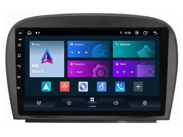 Bizzar Ultra Series Mercedes SL Class 2005-2011 8Core Android13 8+128GB Navigation Multimedia Tablet 9"