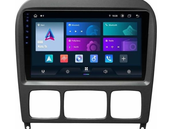 Bizzar Ultra Series Mercedes S Class 1999-2004 (W220) 8Core Android13 8+128GB Navigation Multimedia Tablet 9"