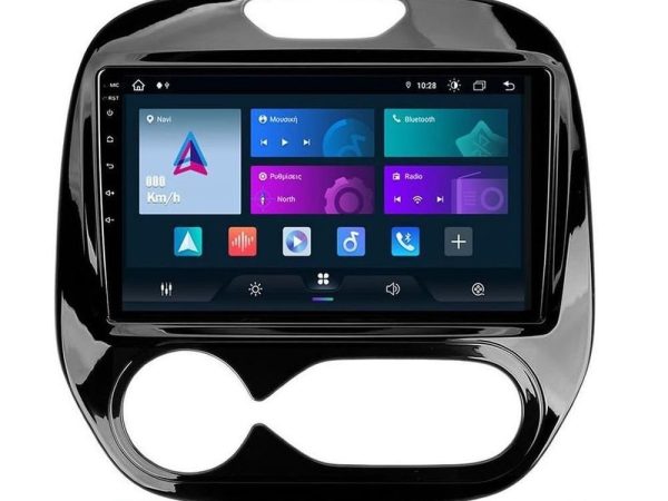 Bizzar Ultra Series Renault Captur 2013-2019 (Auto AC) 8core Android13 8+128GB Navigation Multimedia Tablet 9"