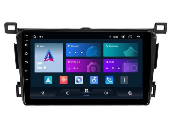 Bizzar Ultra Series Toyota RAV4 2013-2018 8core Android13 8+128GB Navigation Multimedia Tablet 9"