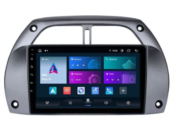 Bizzar Ultra Series Toyota RAV4 2001 - 2006 8core Android13 8+128GB Navigation Multimedia Tablet 9"