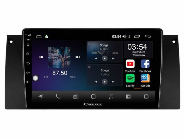 Cadence X Series BMW 5 Series (E39) / X5 (E53) 8core Android 14 4+64GB Navigation Multimedia Tablet 9"