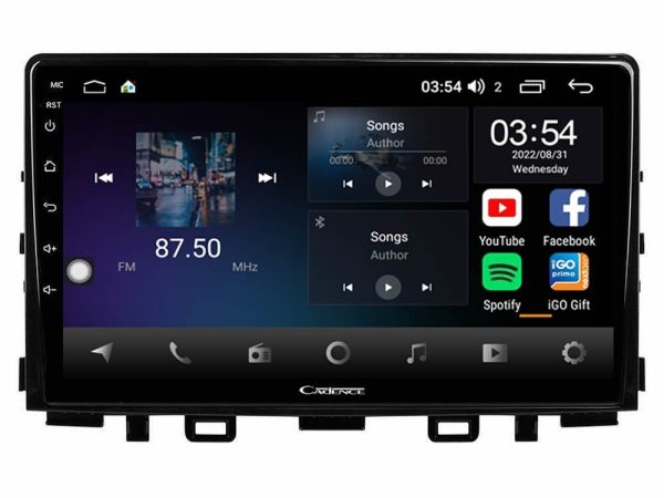 Cadence X Series Kia Stonic 8core Android 14 4+64GB Navigation Multimedia Tablet 9"