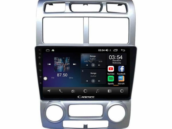 Cadence X Series Kia Sportage 2005-2008 8core Android 14 4+64GB Navigation Multimedia Tablet 9"