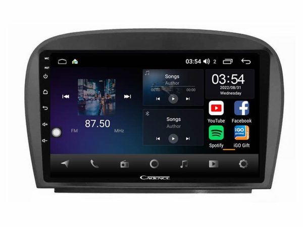 Cadence X Series Mercedes SL Class 2005-2011 8Core Android 14 4+64GB Navigation Multimedia Tablet 9"