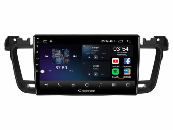 Cadence X Series Peugeot 508 2010-2018 8core Android 14 4+64GB Navigation Multimedia Tablet 9"