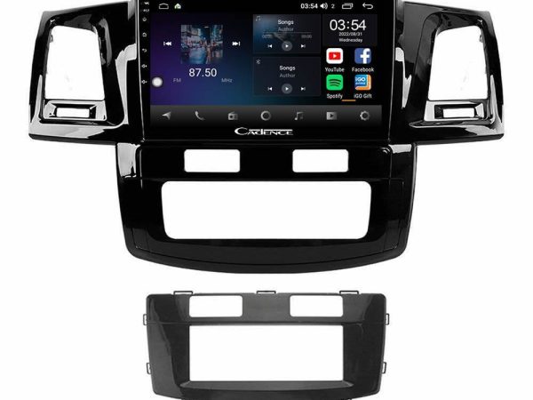 Cadence X Series Toyota Hilux 2007-2011 8core Android 14 4+64GB Navigation Multimedia Tablet 9"