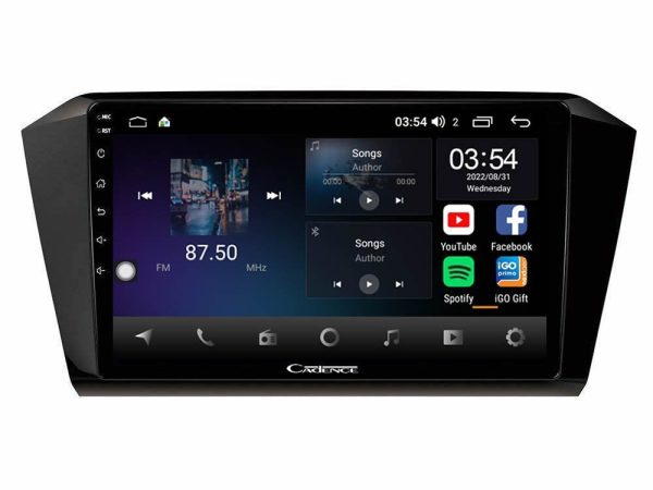 Cadence X Series VW Passat 8core Android 14 4+64GB Navigation Multimedia Tablet 10"