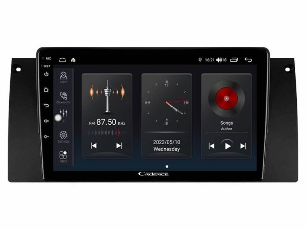 Cadence QG Series 8Core Android13 4+64GB BMW 5 Series (E39) / X5 (E53) Navigation Multimedia Tablet 9"