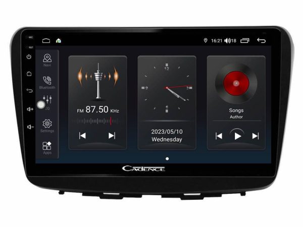 Cadence QG Series 8Core Android13 4+64GB Suzuki Baleno 2016-2021 Navigation Multimedia Tablet 9"