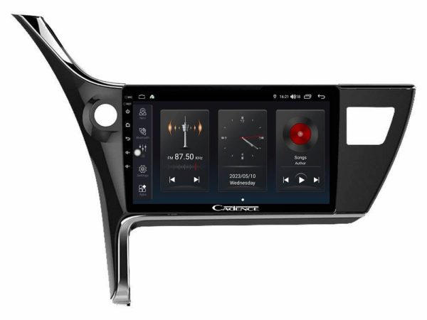 Cadence QG Series 8Core Android13 4+64GB Toyota Corolla 2017-2018 Navigation Multimedia Tablet 10"
