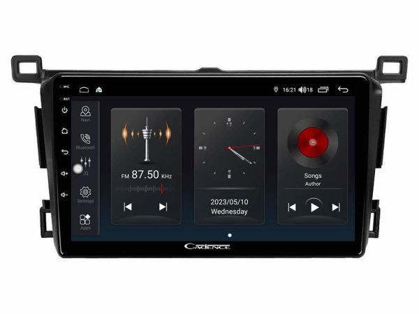 Cadence QG Series 8Core Android13 4+64GB Toyota RAV4 2013-2018 Navigation Multimedia Tablet 9"