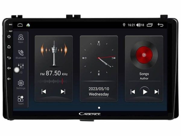 Cadence QG Series 8Core Android13 4+64GB Toyota Corolla/Auris 2017-2019  Navigation Multimedia Tablet 9"