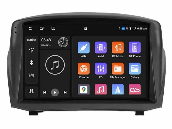 Clarion GL700 Lite Series 8Core Android11 2+32GB Ford Fiesta 2008-2016 Navigation Multimedia Tablet 9" (Oem Style) Με Carplay & Android Auto