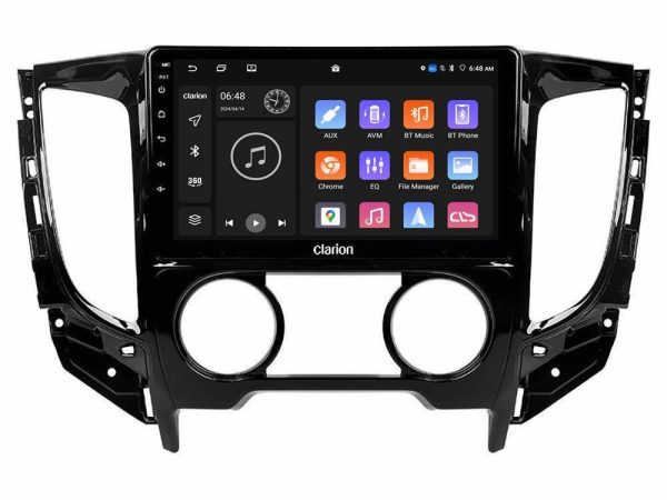 Clarion GL700 Lite Series 8Core Android11 2+32GB Mitsubishi L200 2016-> & Fiat Fullback (Manual A/C) Navigation Multimedia Tablet 9" Με Carplay & Android Auto