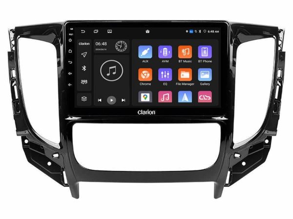 Clarion GL700 Lite Series 8Core Android11 2+32GB Mitsubishi L200 2016-> & Fiat Fullback (Auto A/C) Navigation Multimedia Tablet 9" Με Carplay & Android Auto