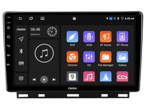 Clarion GL700 Lite Series 8Core Android11 2+32GB Renault Clio 5 2020-2024 Navigation Multimedia Tablet 9" Με Carplay & Android Auto