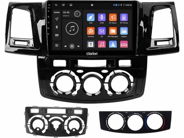 Clarion GL700 Lite Series 8Core Android11 2+32GB Toyota Hilux 2007-2011 Navigation Multimedia Tablet 9" Με Carplay & Android Auto