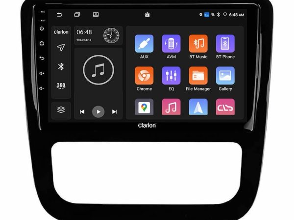 Clarion GL700 Lite Series 8Core Android11 2+32GB VW Scirocco 2008-2014 Navigation Multimedia Tablet 9" (μαύρο γυαλιστερό) Με Carplay & Android Auto