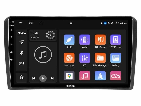 Clarion GL700 Lite Series 8Core Android11 6+128GB Audi A3 8P Navigation Multimedia Tablet 9" Με Carplay & Android Auto