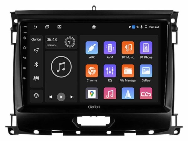 Clarion GL700 Lite Series 8Core Android11 6+128GB Ford Ranger 2017-2022 Navigation Multimedia Tablet 9" Με Carplay & Android Auto