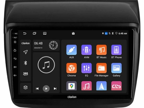Clarion GL700 Lite Series 8Core Android11 6+128GB Mitsubishi L200 Navigation Multimedia Tablet 9" Με Carplay & Android Auto