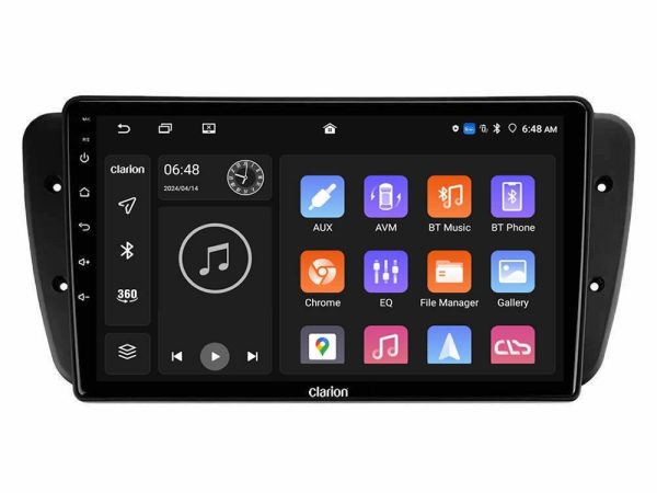 Clarion GL700 Lite Series 8Core Android11 6+128GB Seat Ibiza 2008-2012 Navigation Multimedia Tablet 9" Με Carplay & Android Auto