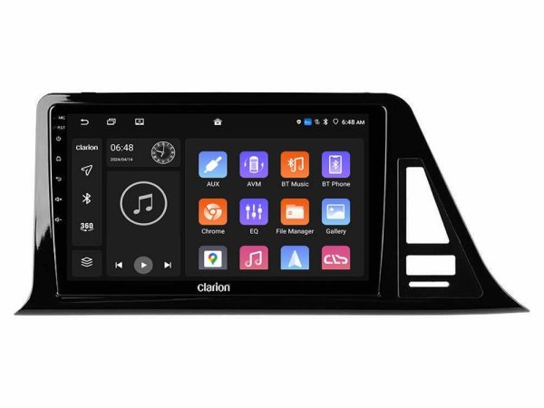 Clarion GL700 Lite Series 8Core Android11 6+128GB Toyota CH-R (Χωρίς Εργ.Οθόνη) Navigation Multimedia Tablet 9" Με Carplay & Android Auto