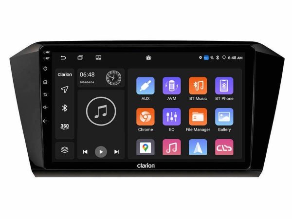 Clarion GL700 Lite Series 8Core Android11 6+128GB VW Passat Navigation Multimedia Tablet 10" Με Carplay & Android Auto