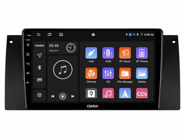 Clarion GL300 Series 4Core Android11 2+32GB BMW 5 Series (E39) / X5 (E53) Navigation Multimedia Tablet 9" Με Carplay & Android Auto