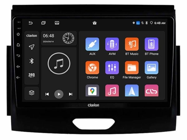 Clarion GL300 Series 4Core Android11 2+32GB Ford Ranger 2017-2022 Navigation Multimedia Tablet 9" Με Carplay & Android Auto