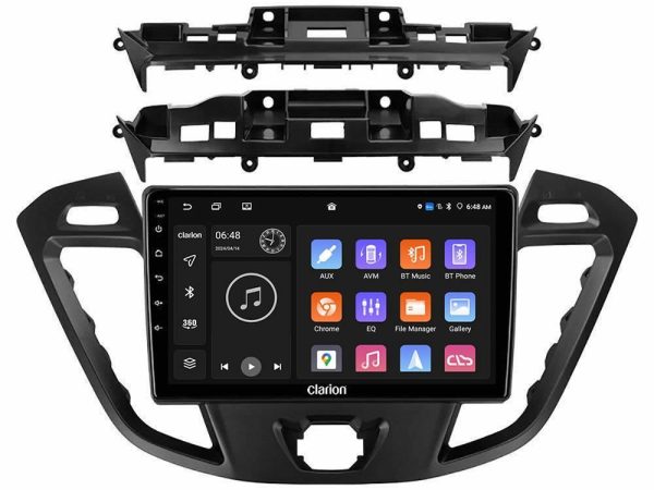 Clarion GL300 Series 4Core Android11 2+32GB Ford Transit Custom/Tourneo Custom Navigation Multimedia Tablet 9" Με Carplay & Android Auto