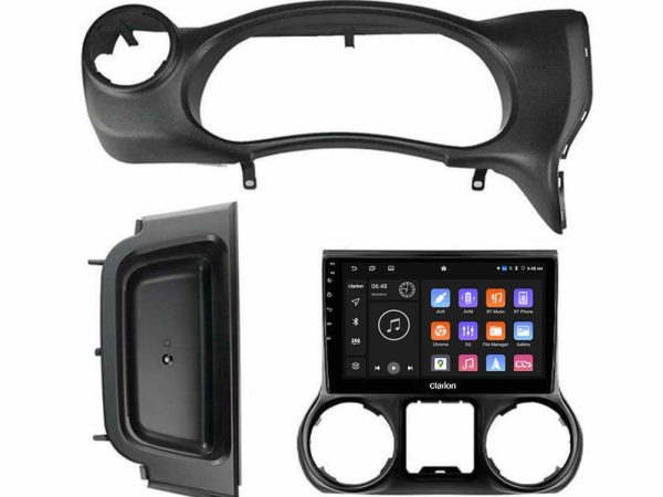 Clarion GL300 Series 4Core Android11 2+32GB Jeep Wrangler 2014-2017 Navigation Multimedia Tablet 10" Με Carplay & Android Auto