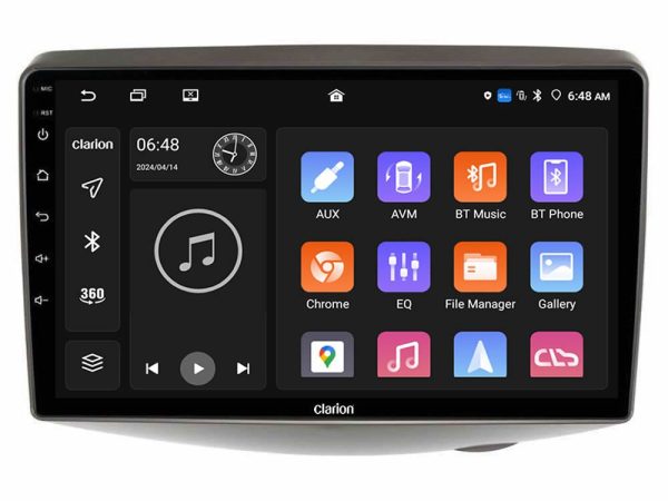 Clarion GL300 Series 4Core Android11 2+32GB Toyota Yaris 1999 - 2006 Navigation Multimedia Tablet 9" Με Carplay & Android Auto