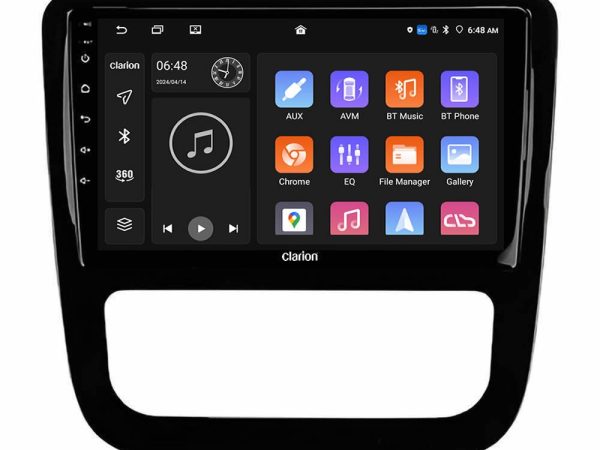 Clarion GL300 Series 4Core Android11 2+32GB VW Scirocco 2008-2014 Navigation Multimedia Tablet 9" (μαύρο γυαλιστερό) Με Carplay & Android Auto