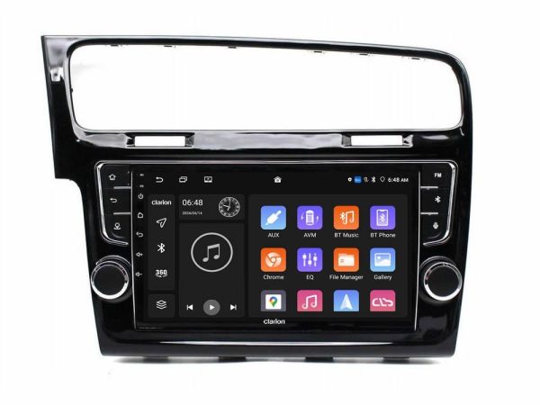 Clarion GL300 Series 4Core Android11 2+32GB VW GOLF 7 Navigation Multimedia Tablet 9" Με Carplay & Android Auto (OEM Look)