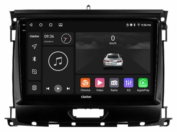 Clarion GL700 Series 8Core Android13 4+64GB Ford Ranger 2017-2022 Navigation Multimedia Tablet 9" Με Carplay & Android Auto