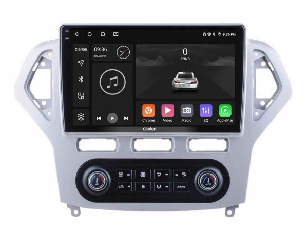 Clarion GL700 Series 8Core Android13 4+64GB Ford Mondeo 2007-2011 (Auto A/C) Navigation Multimedia Tablet 10" Με Carplay & Android Auto