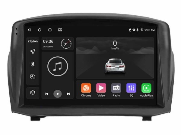 Clarion GL700 Series 8Core Android13 4+64GB Ford Fiesta 2008-2016 Navigation Multimedia Tablet 9" (Oem Style) Με Carplay & Android Auto