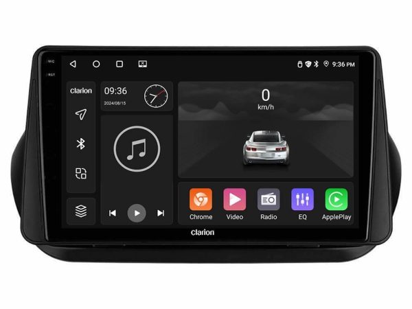Clarion GL700 Series 8Core Android13 4+64GB Fiat Fiorino/Citroen Nemo/Peugeot Bipper Navigation Multimedia Tablet 9" Με Carplay & Android Auto