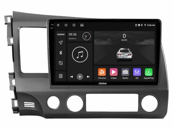 Clarion GL700 Series 8Core Android13 4+64GB Honda Civic 2006-2011 Navigation Multimedia Tablet 9" Με Carplay & Android Auto