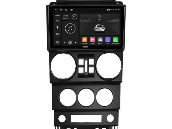 Clarion GL700 Series 8Core Android13 4+64GB Jeep Wrangler 2008-2010 Navigation Multimedia Tablet 9" Με Carplay & Android Auto