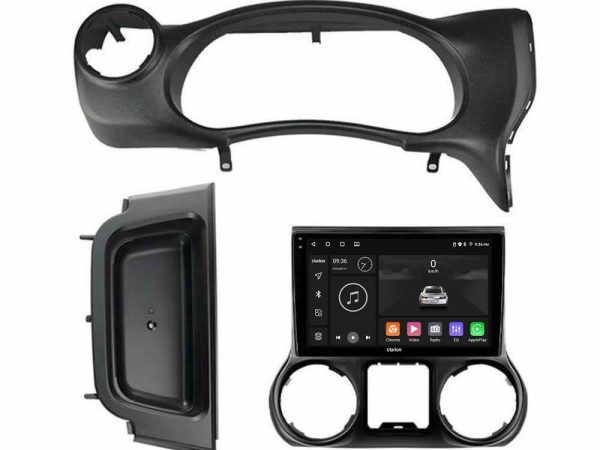 Clarion GL700 Series 8Core Android13 4+64GB Jeep Wrangler 2014-2017 Navigation Multimedia Tablet 10" Με Carplay & Android Auto