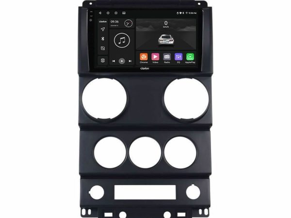 Clarion GL700 Series 8Core Android13 4+64GB Jeep Wrangler 2Door 2008-2010 Navigation Multimedia Tablet 9" Με Carplay & Android Auto