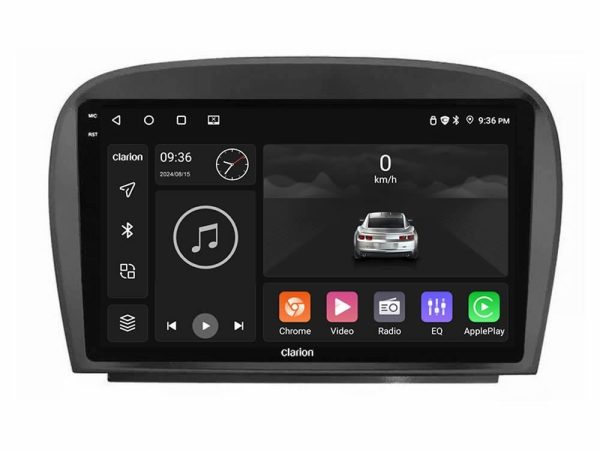Clarion GL700 Series 8Core Android13 4+64GB Mercedes SL Class 2005-2011 Navigation Multimedia Tablet 9" Με Carplay & Android Auto